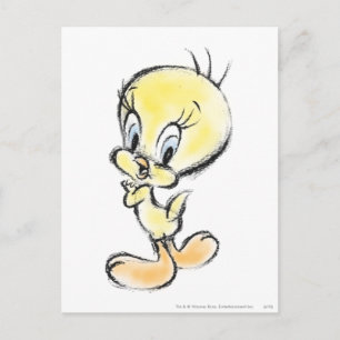 Cartão Postal Tweety - Mão Concluída