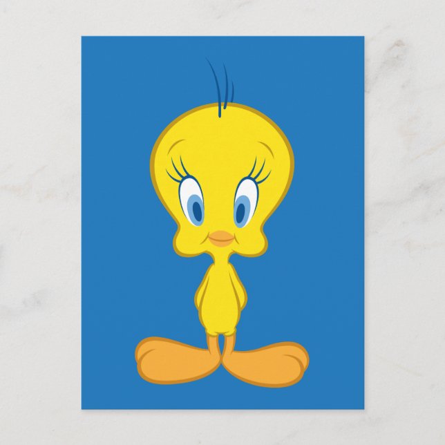 Cartão Postal TWEETY™ | Pássaro Pequeno Inocente (Frente)