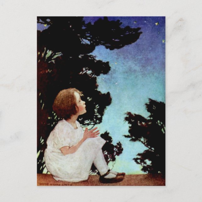 Cartão Postal "Twinkle, Twinkle Little Star" (Frente)