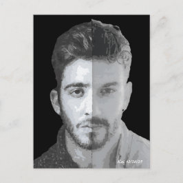 Cartão Postal Two Brothers Legend, Kraków Poland Myth