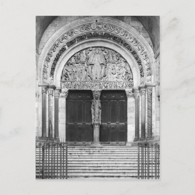 Cartão Postal Tympanum com o Último Acórdão (Frente)