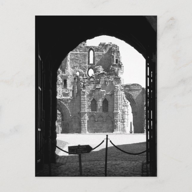 Cartão Postal Tynemouth Priory Gateway (Frente)
