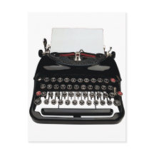 Typewriter Postcards