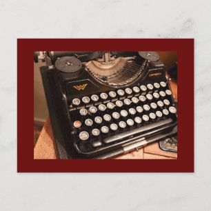 Cartão postal Typo