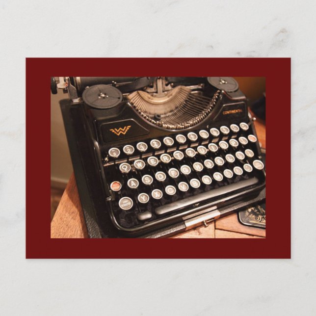 Cartão postal Typo (Frente)