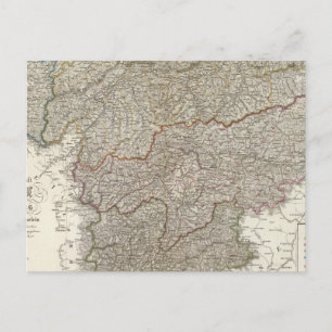 Cartão Postal Tyrol, Voralberg, Liechtenstein