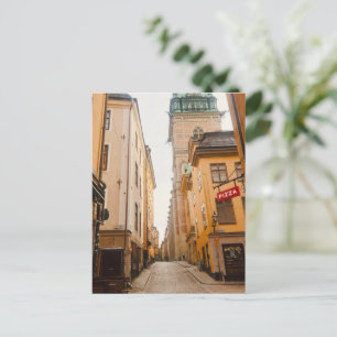 Cartão Postal Tyska Brinken, Gamla Stan, Cidade Velha, Estocolmo