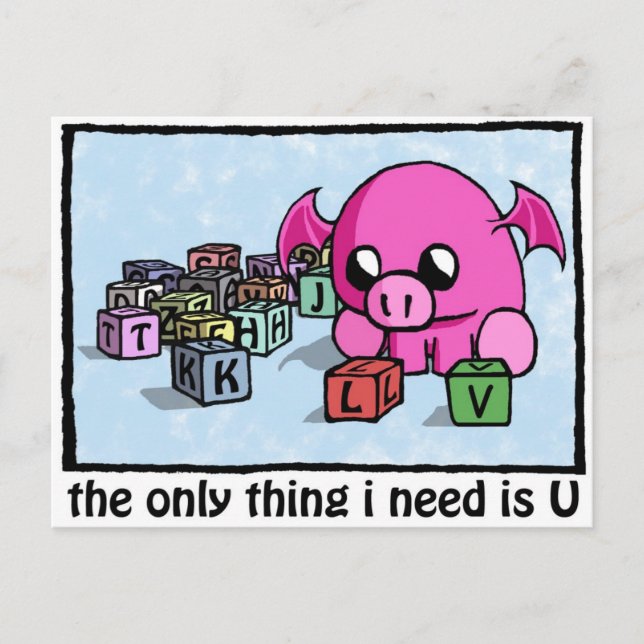 Cartão Postal u ausente (Frente)