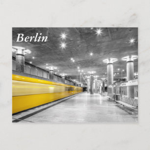 Cartão Postal U Bahn Berlin