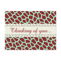 U selecione Colorido/ Impressão de Girafa Marrom n