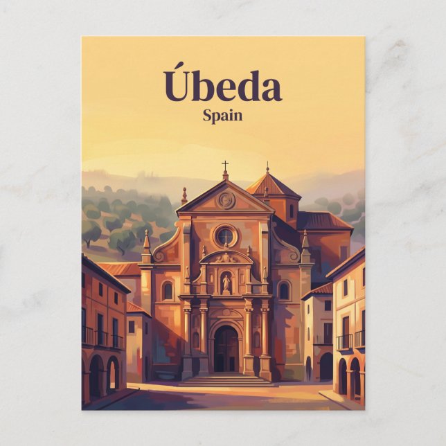 Cartão Postal Úbeda Espanha (Frente)