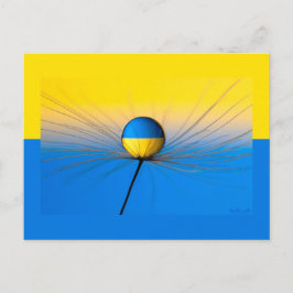 Cartão Postal Ucrânia: Bandeira da Esperança