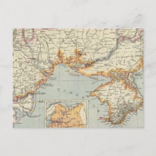 Cartão Postal Ucrânia e Moldávia