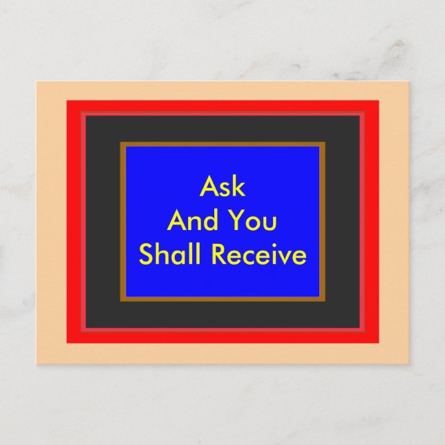 Cartão Postal ! UCreate Zazzle - Peça-lhe que receba o MUSEU (Frente)