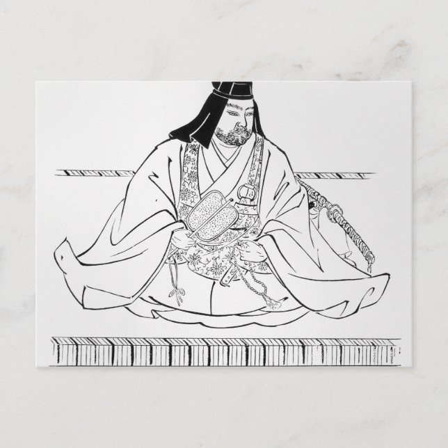 Cartão Postal Uesugi Kenshin (Frente)