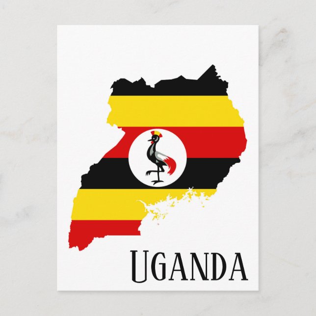 Cartão Postal Uganda (Frente)