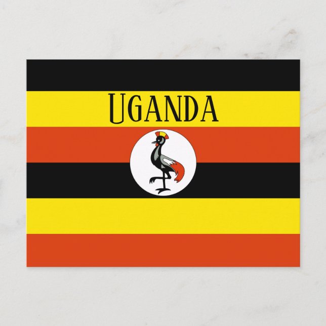 Cartão Postal Uganda (Frente)