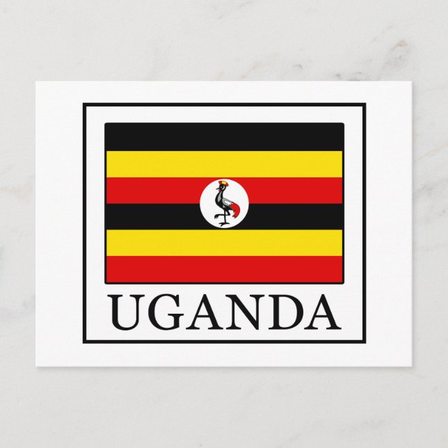 Cartão Postal Uganda (Frente)