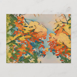 Cartão Postal Ukiyo-e Autumn