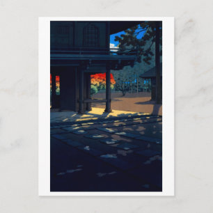 Cartão Postal ukiyoe [hasui] A16 Nobidome　Heirinji