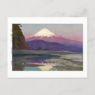 Cartão Postal ukiyoe - Yoshida - 08 - Okitsu -