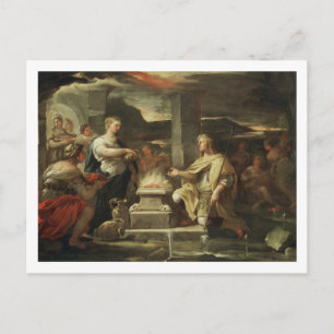 Cartão Postal Ulisses e Calypso