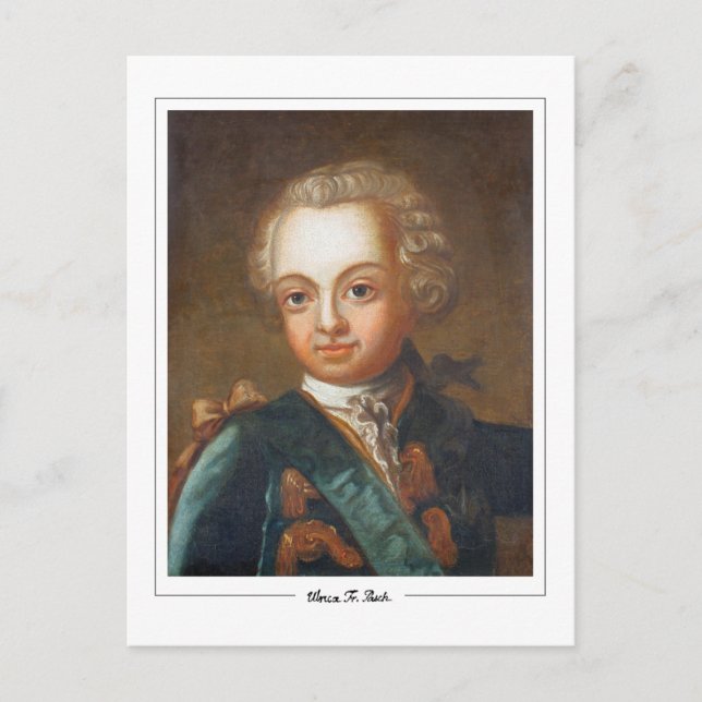 Cartão Postal Ulrika Pasch #2 - Cartão-postal de arte (Frente)