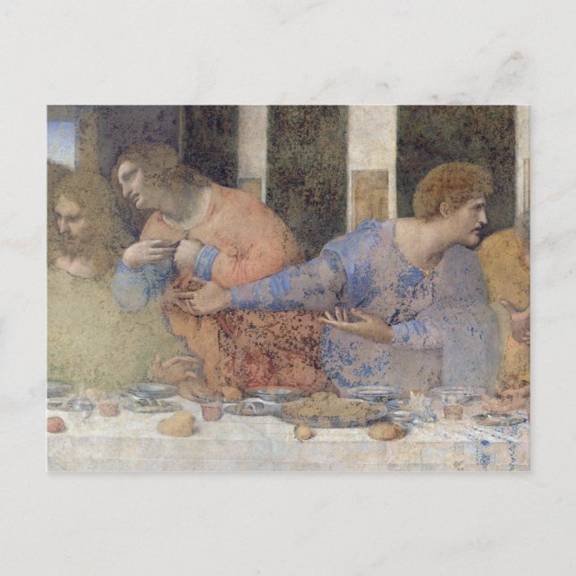 Cartão Postal Última Ceia, 1495-97 2 (Frente)