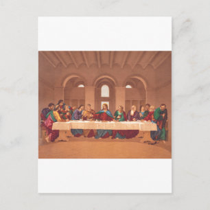 Cartão Postal Última Ceia de Jesus Cristo