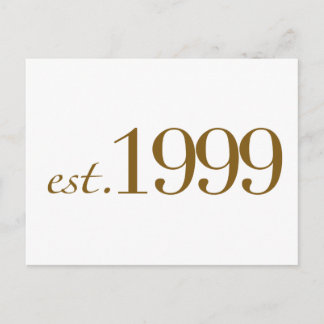 Cartão Postal Último 1999