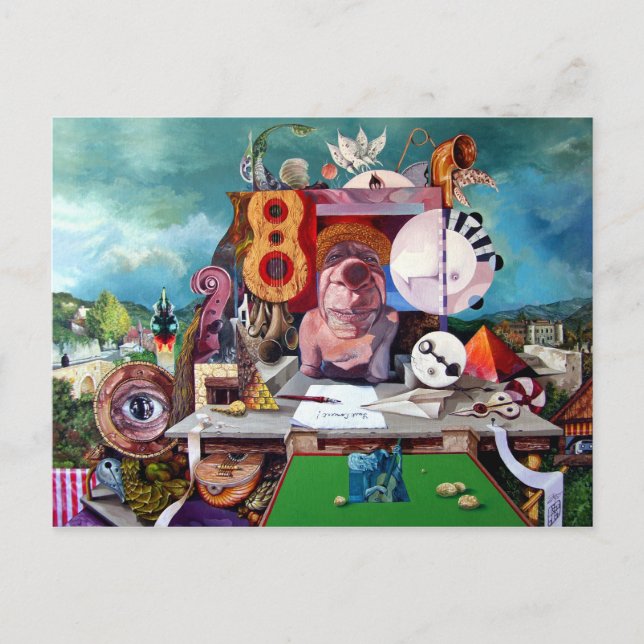 CARTÃO POSTAL ÚLTIMO CONCERTO DE PABLO (Frente)