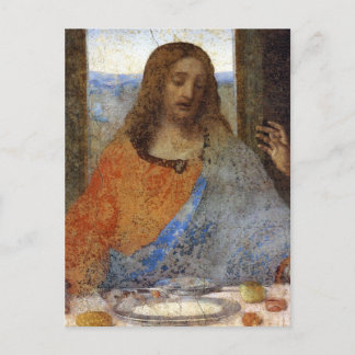 Cartão Postal Último jantar - Cristo