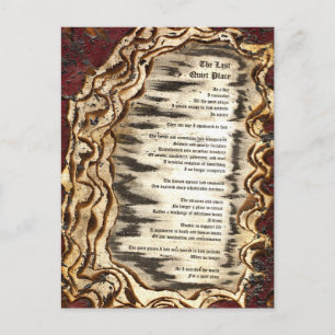 Cartão Postal Último lugar silencioso