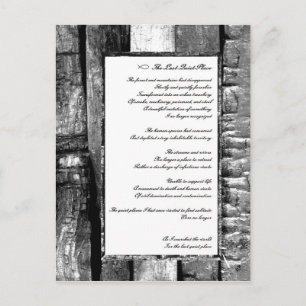 Cartão Postal Último lugar silencioso