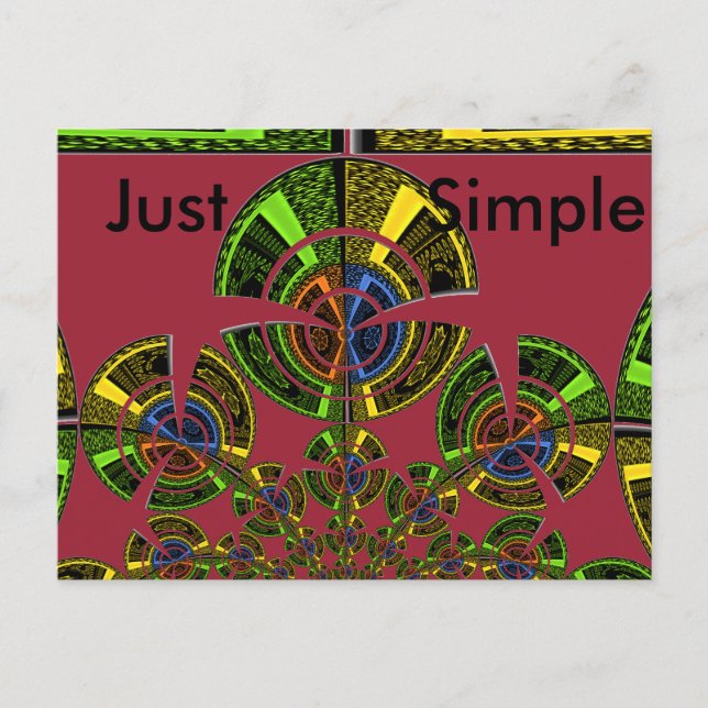 Cartão Postal Último padrão cultural africano Maasai Tribal (Frente)