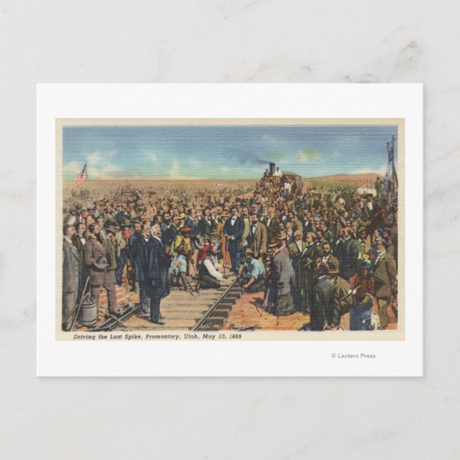 Cartão Postal Último Passo de Condução - Via Ferroviária (Frente)