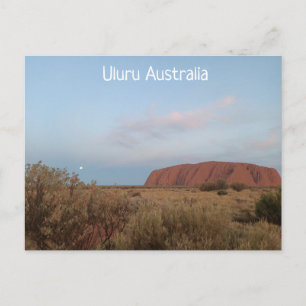 Cartão postal Uluru Austrália
