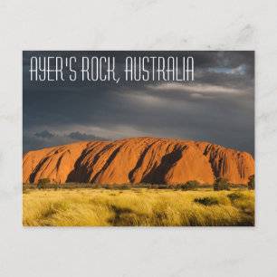 Cartão Postal Uluru (Ayer's Rock), ​ Cartão-postal da Austrá