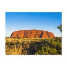 Uluru Ayers Rock in outback Austrália