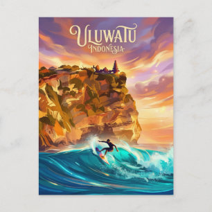 Cartão Postal Uluwatu Indonésia