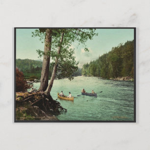 Cartão Postal Um Adirondack Mountain Stream Classic Photochrom
