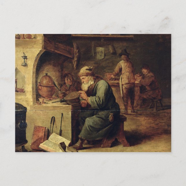 Cartão Postal Um alquimista (Frente)