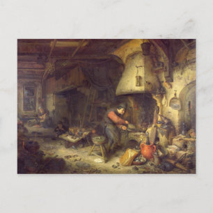 Cartão Postal Um Alquimista, 1611