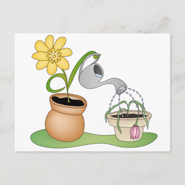 Cartão Postal Um Amigo Em Necessidade (Frente)