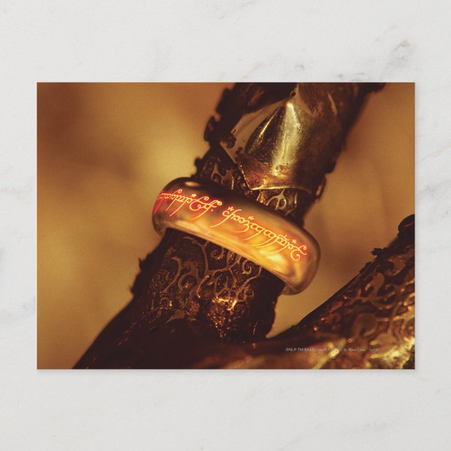 CARTÃO POSTAL UM ANEL PARA GOVERNAR TODOS ELES™ (Frente)