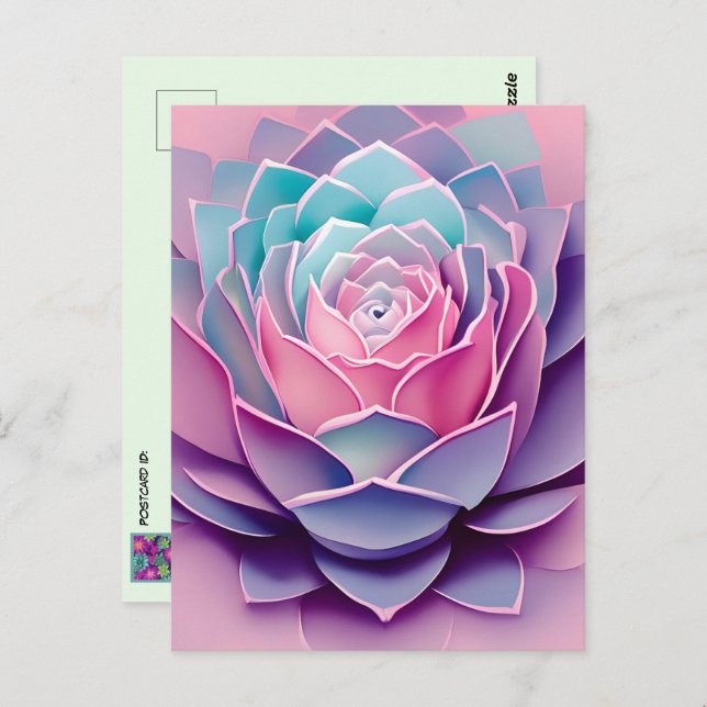 Cartão Postal Um Anime Suculento, Pós-Travessia (Frente/Verso)