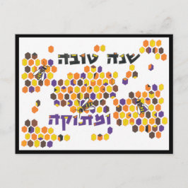 Cartão Postal Um ano de Cheio de doce