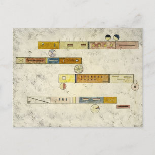 Cartão Postal Um após o outro, 1933 por Wassily Kandinsky