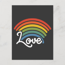 Cartão Postal Um arco-íris do amor