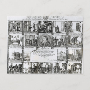 Cartão Postal Um Banquete para Celebrar a Reforma